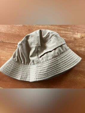 Light Beige Women's Bucket Hat - Casual Sun Hat